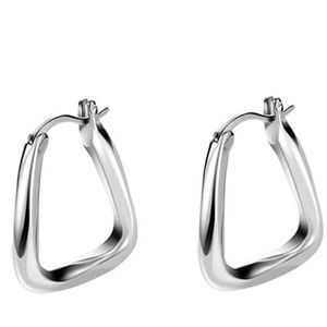 NEW Luxury style small hoop earrings 925 Sterling Silver